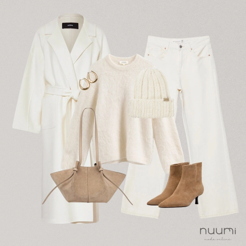 Come indossare il colore dell’anno Cloud Dancer? Un look che si inserisce naturalmente nella vita di tutti i giorni