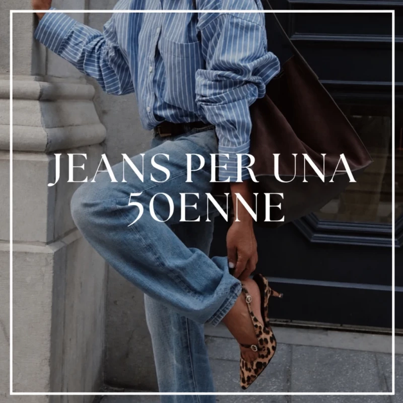 Quali jeans dopo i 50 anni? Modelli che ogni donna matura adorerà