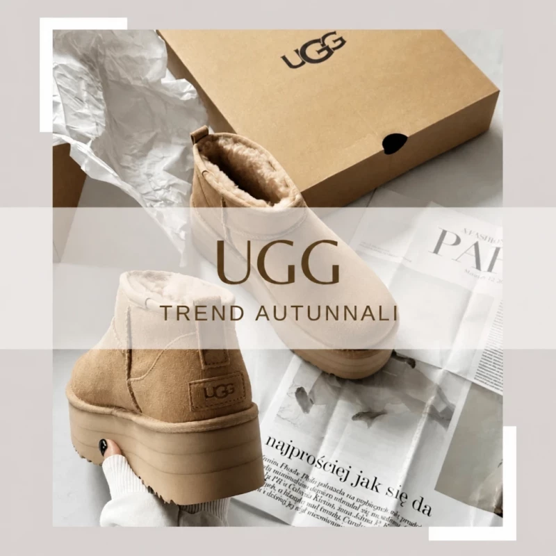 Scarpe autunnali da donna: i modelli UGG più comodi e di tendenza.